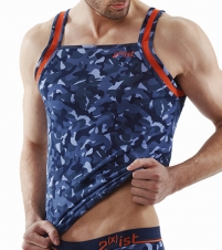 Camo Square-Cut Tank